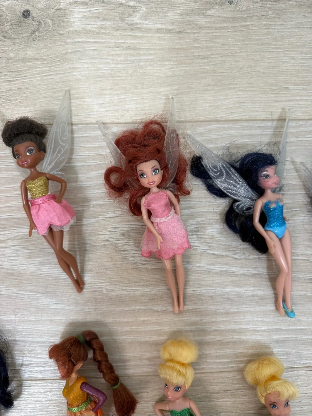 Disney Pixie Hollow Mini Figure Lot